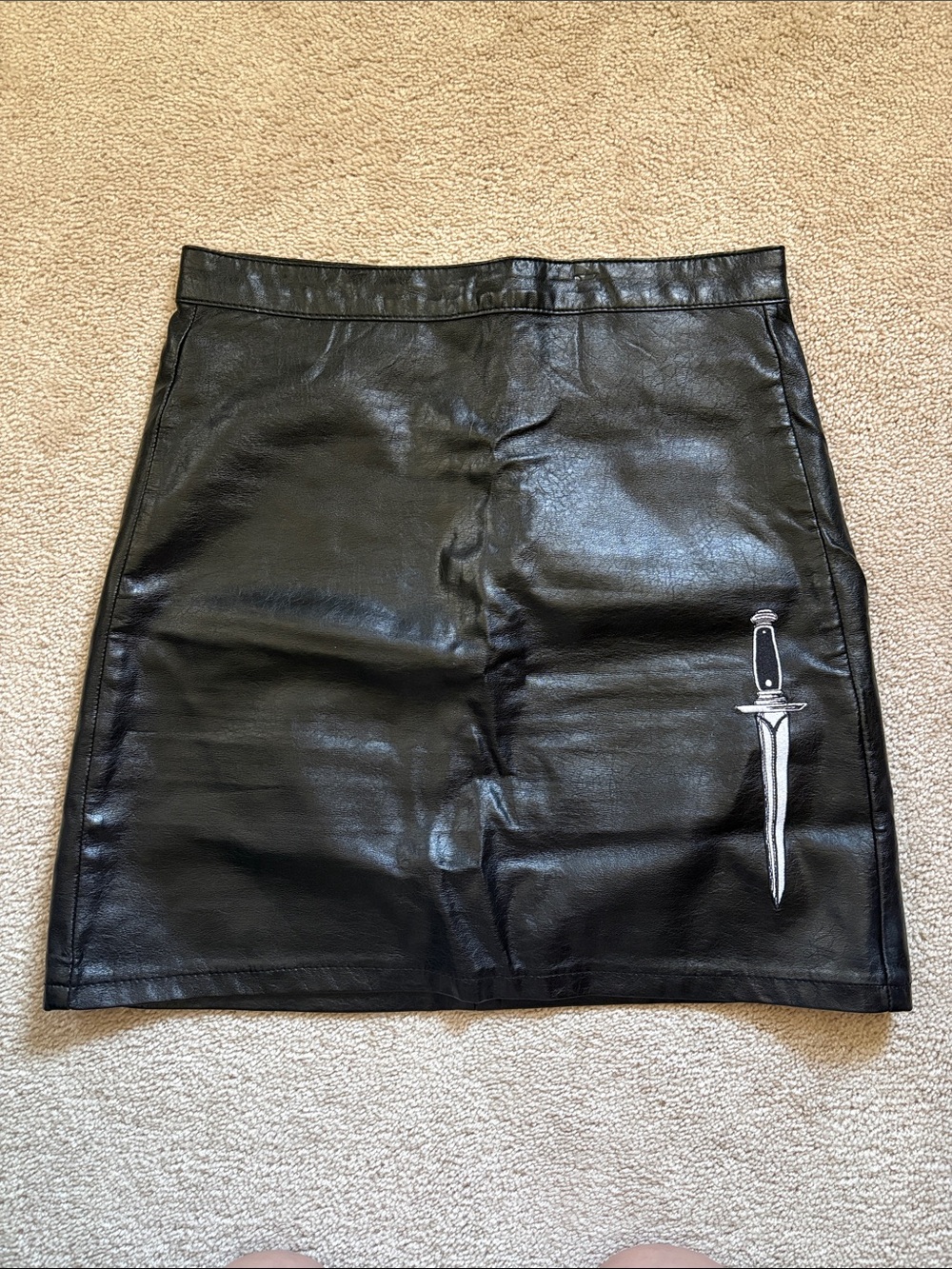 Mary Wyatt London Dagger Mini Skirt